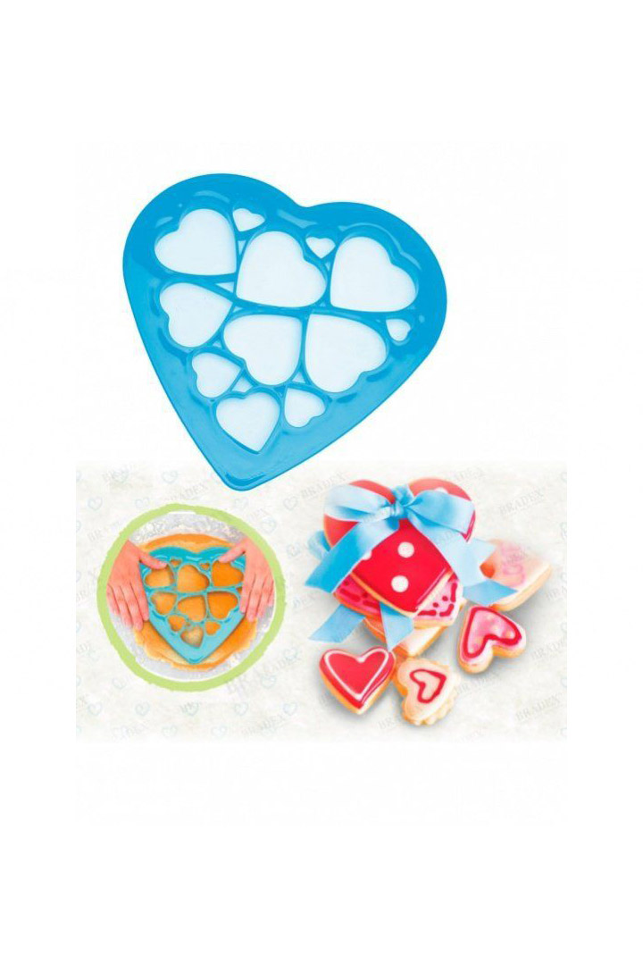 Фото товара 17085, форма для вырезания печенья «валентинки»
