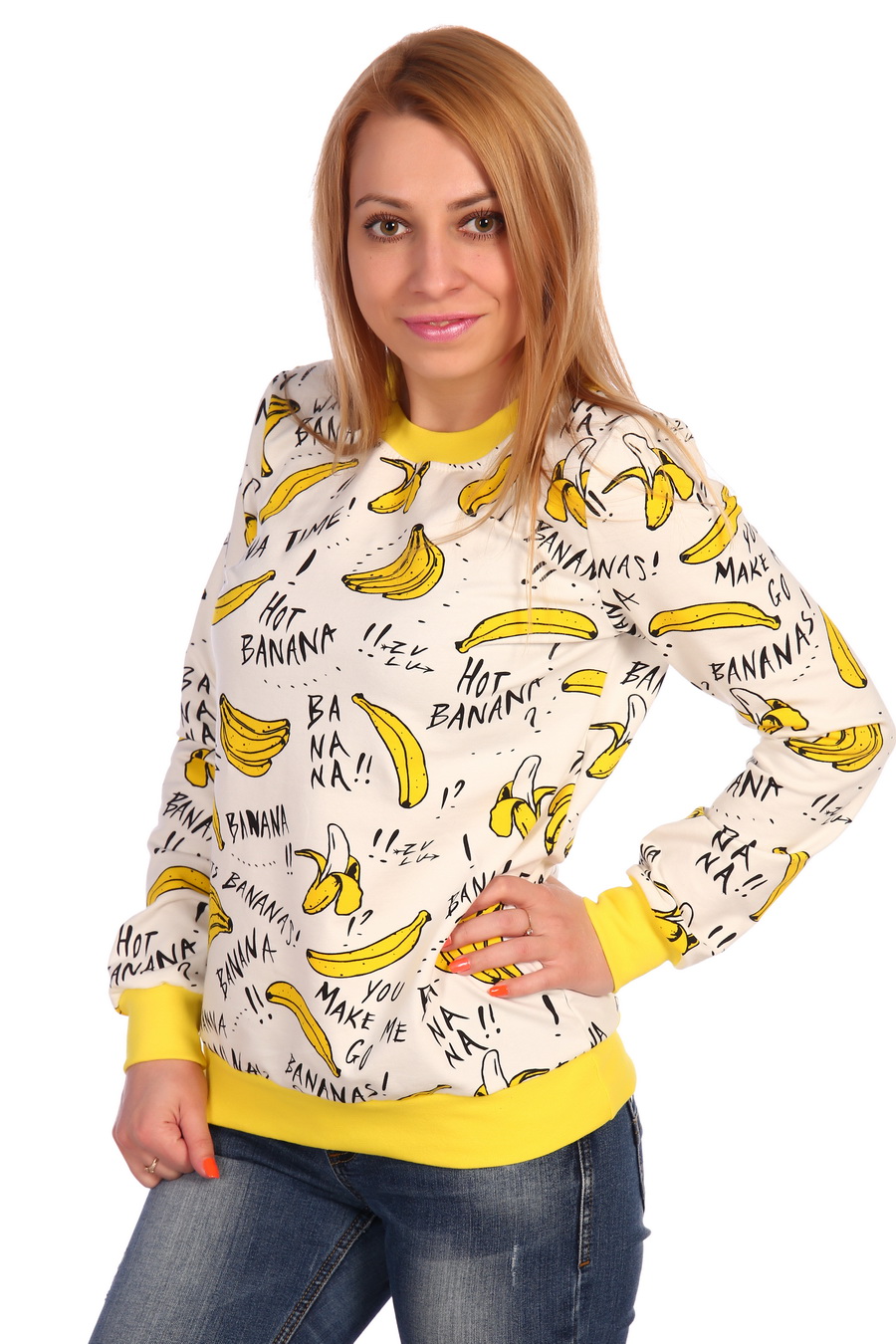 Фото товара 18510, толстовка с бананами